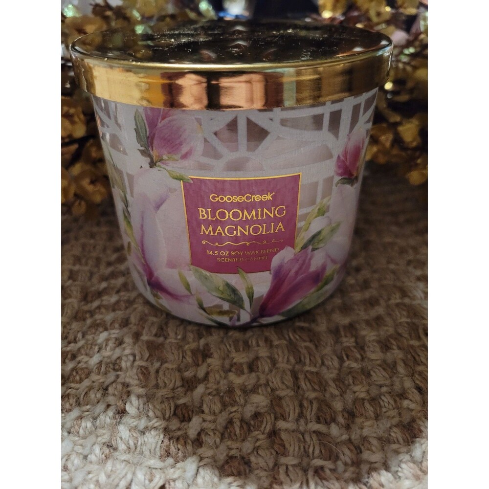 Blooming Magnolia - Goose Creek 3-wick Candle